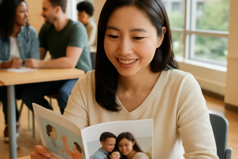 인천 부평구 육아 부모 교육 프로그램 참여 장면