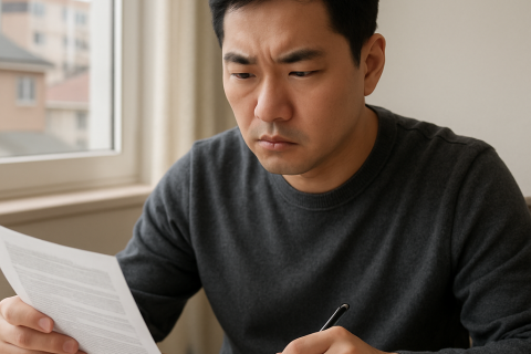 인천교통공사 전동차 운전면허 취득과정 서류를 검토하는 지원자