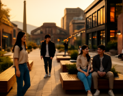 인천 남동산단 문화선도산업단지 변화 모습, 시민들이 여가를 즐기는 도심 문화 공간