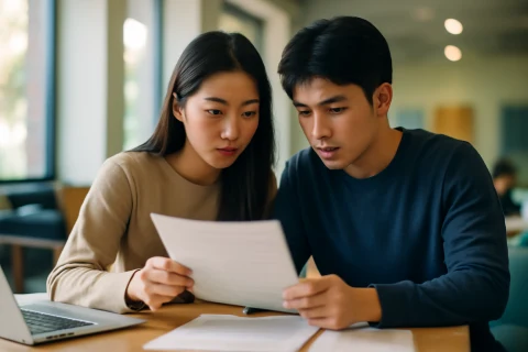 인천 시민 복지 지원금 신청 상담 장면
