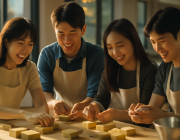 인천 영종구 자원봉사센터 원데이 봉사체험 친환경 비누 만들기 활동 장면