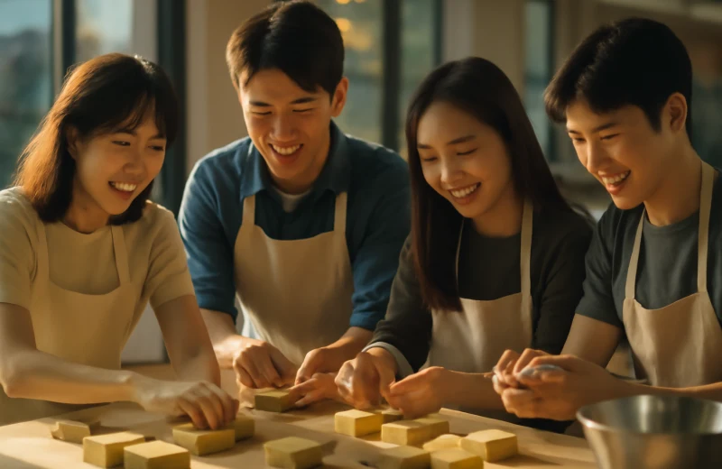 인천 영종구 자원봉사센터 원데이 봉사체험 친환경 비누 만들기 활동 장면