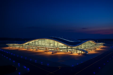 인천공항 2터미널 야경 항공뷰, 폭염 여름 공항 이용 꿀팁