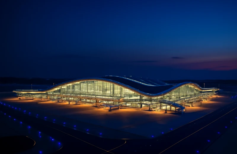 인천공항 2터미널 야경 항공뷰, 폭염 여름 공항 이용 꿀팁
