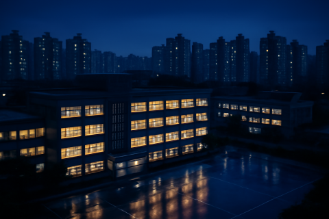 인천 미추홀구 학교 공간 재구성 사업 대상 학교 항공 전경
