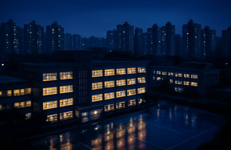 인천 미추홀구 학교 공간 재구성 사업 대상 학교 항공 전경