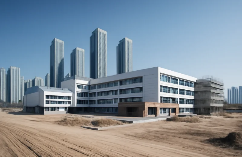 인천 송도 신설학교 예정 부지와 아파트 생활권 지도