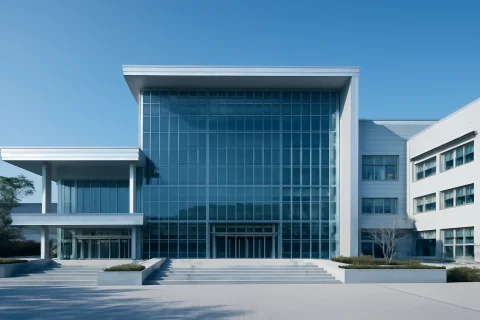 인천 영종구 장애인 지원 기관 건물 외관 전경