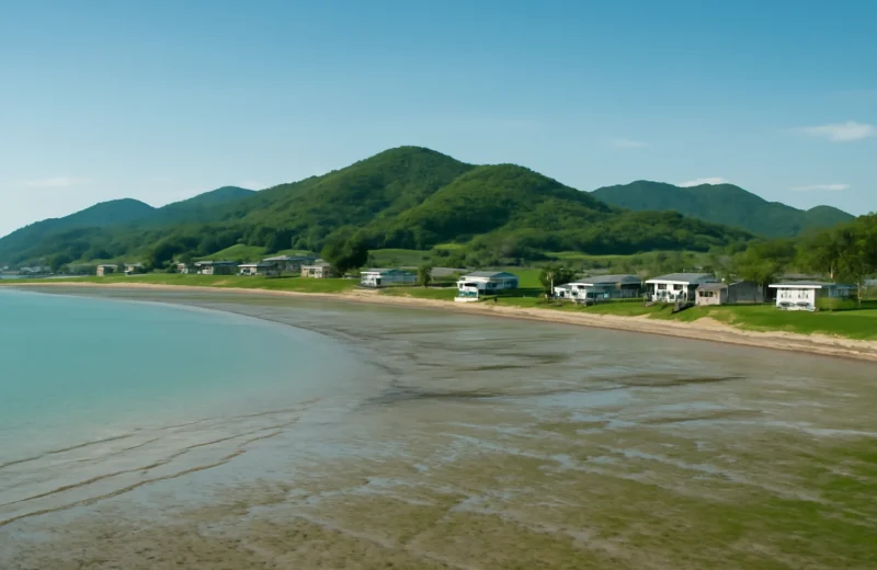 인천 강화 체류형 관광 갯벌과 마을 풍경