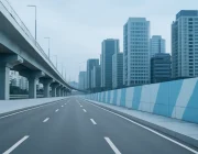 인천대로 2단계 주안동 도로개량 구간 전경